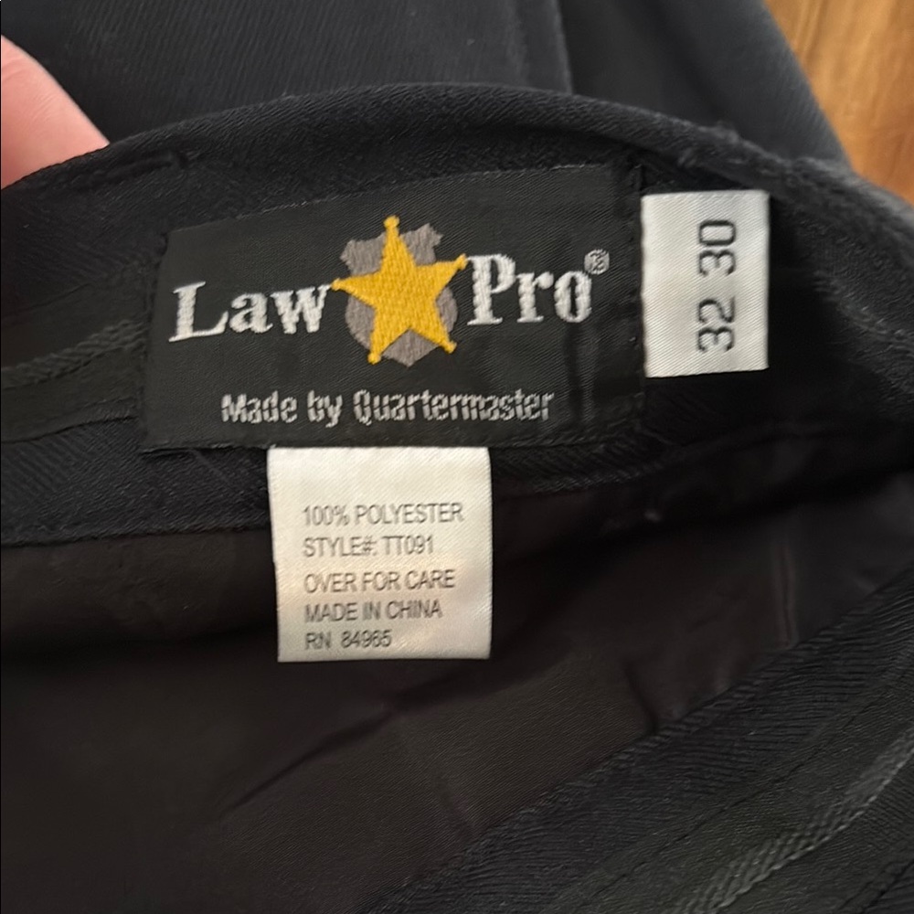 LawPro Black Pants